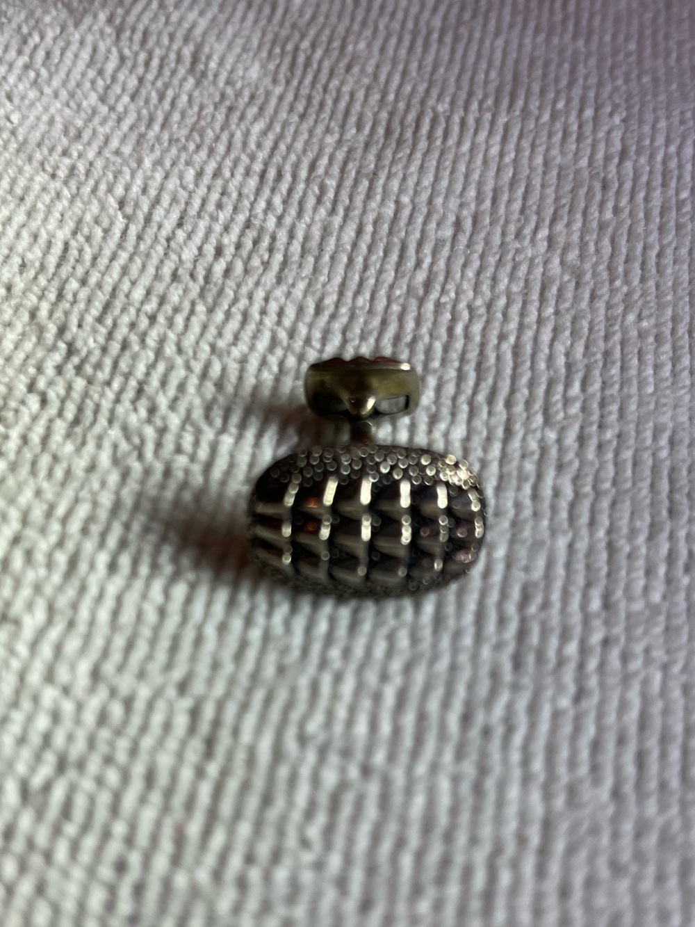 Single/Replacement David Yurman Alligator Motif 925 sterling and 750 gold